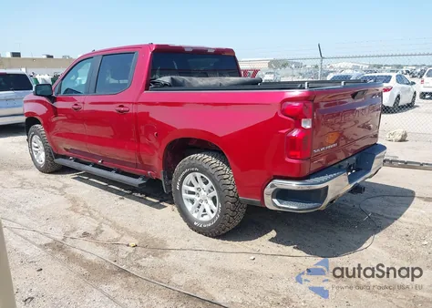 2019 Chevrolet Silverado 1500 Lt из США, поврежденный, VIN 3GCUYDED4KG298905